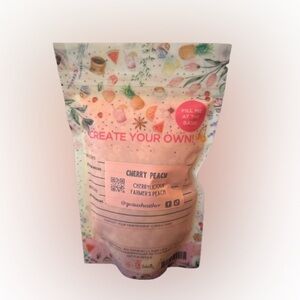 Cherry Peach Pink Zebra Blend